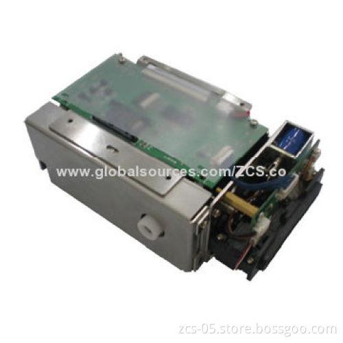 Motor Driven Type with RS232 Interface Compact Hybrid magnetic card Reader for IC Cards and RFID